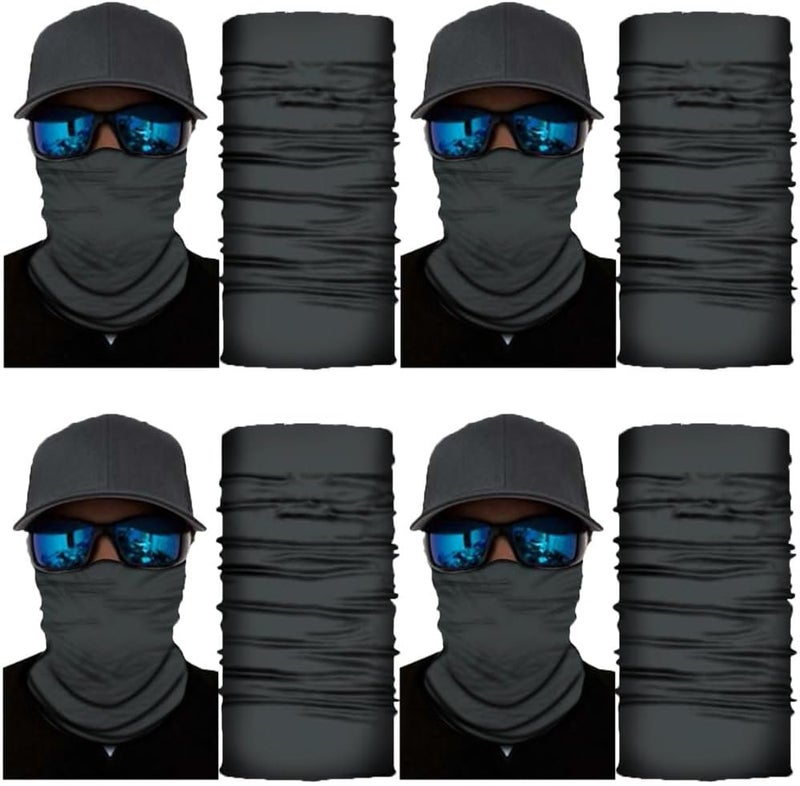 SIDAZON Neck Gaiter Mask,Bandana Gator Face Cover Mask Sun UV Protection,Neck Warmer Balaclava,Tube Face Scarf,Headband for Outdoor - Image 2